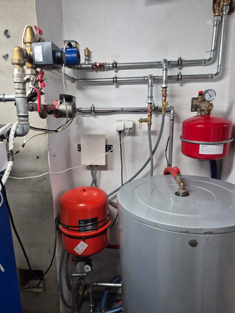 Montaż kotła na pellet Lubin