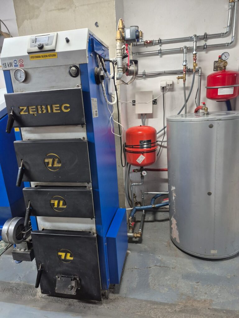 Montaż kotła na pellet Legnica