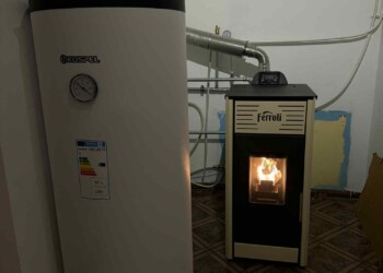 Montaż kotła na pellet ferroli Lubin